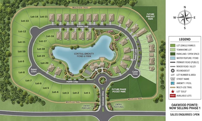 Property Development Site Map Do architectural site plans, plot map, real estate plans and ...