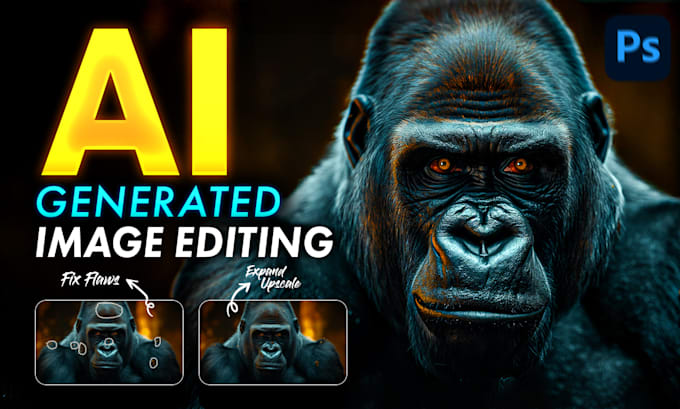 fix ai image flaws, enhance artwork, upscale, and image editing