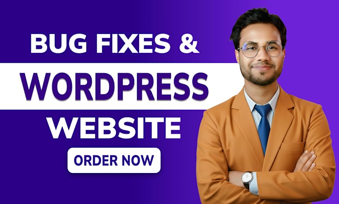 fix wordpress bugs, fix wordpress errors, and improve website design