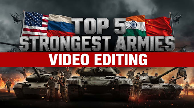 do military war video editing