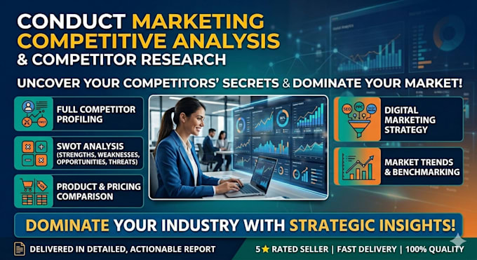conduct marketing competitive analysis and competitor research