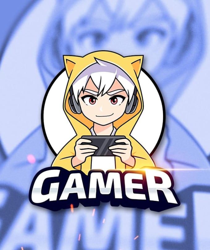 design custom anime gaming logo