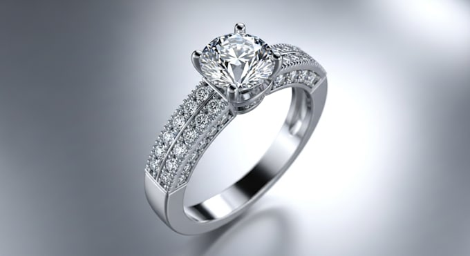 create 3d rings animation, 3d jewelry design , cad product, vfx ads keyshot