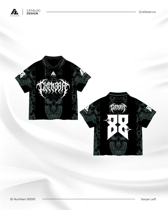 design a professional custom jersey for any sport
