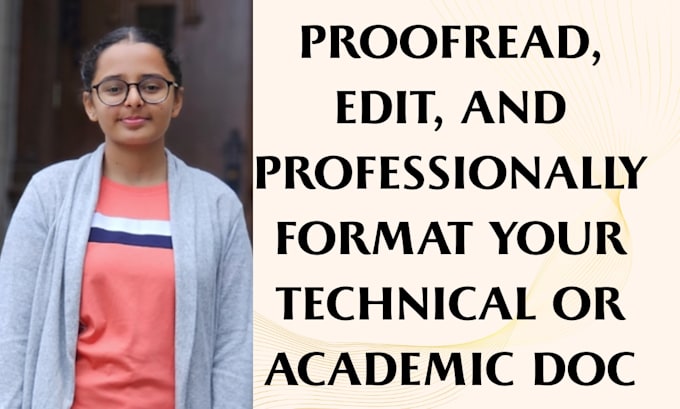 proofread, edit, and format your technical or academic doc