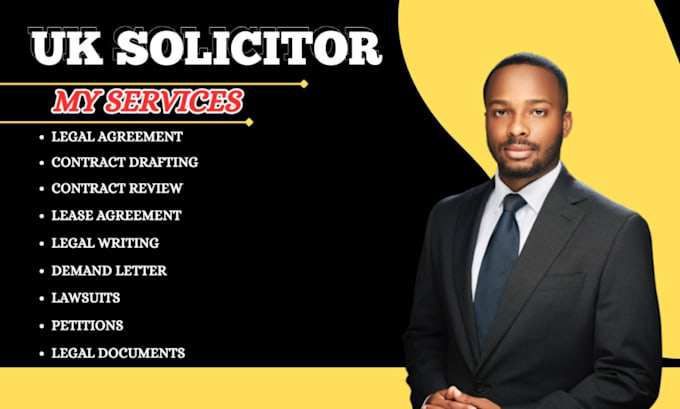 be your uk solicitor document review, demand letter, advice, contract drafting