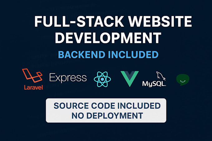build fullstack web sites