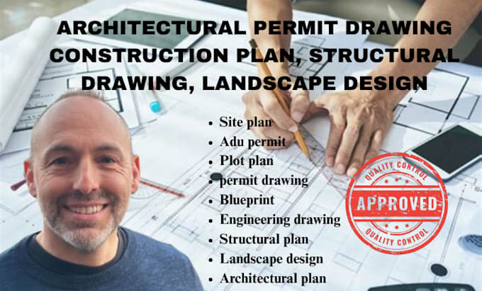 draw architectural commercial plan drawing backyard design, plot plan adu permit