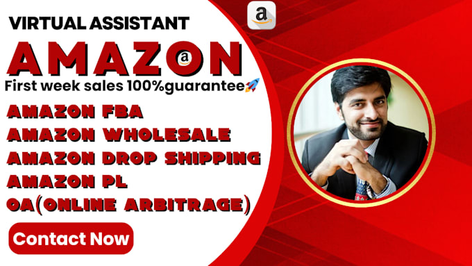 be amazon fba virtual assistant, amazon ppc expert, listing optimization VA, ams