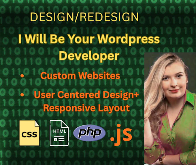 design and develop a beautiful front end website