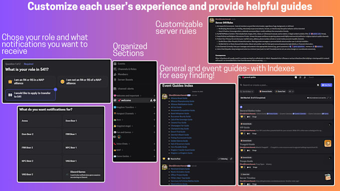 create a kingshot discord server in less than 48 hours