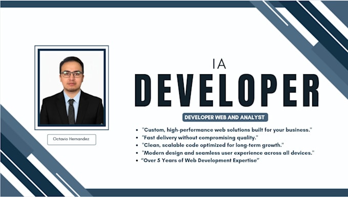 professional web developer and designer
