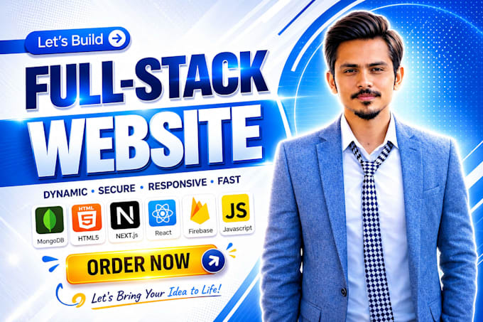 do website development as full stack developer