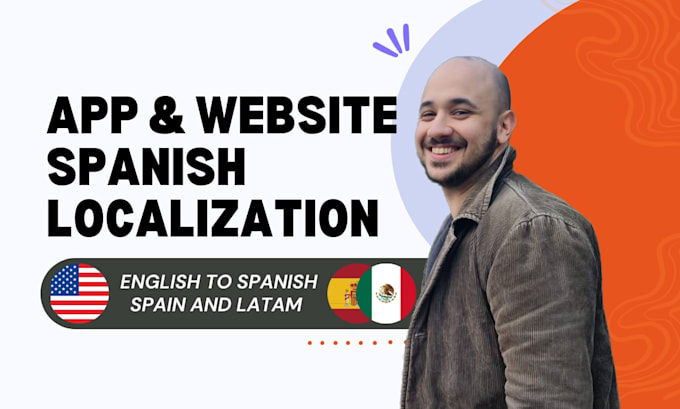 localize your app or website into spanish within 48hs
