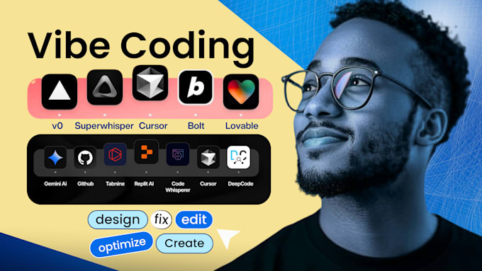 fix errors, bugs, and build vibe coded ai website and app
