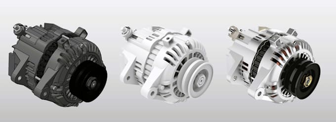 make mechanical manufacturing ready file, animation and renderings