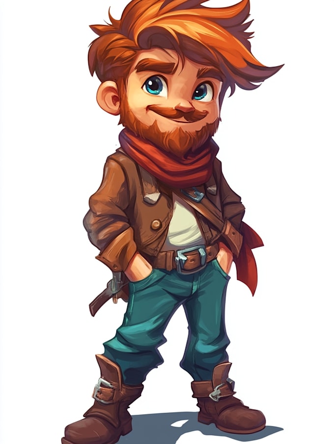 make a 2d character