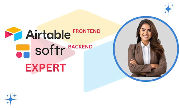 create airtable database, client portal, web app, softr, automation