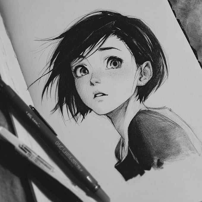 draw anime art illustration