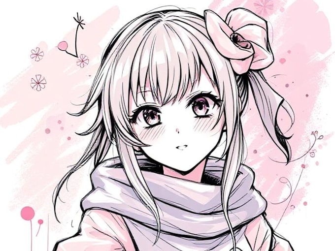 sketch you color anime sketch art