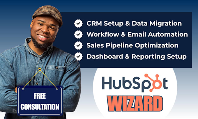 Do hubspot crm automation marketing sales expert email campaign setup ...