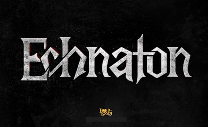 design a demonic black metal logo