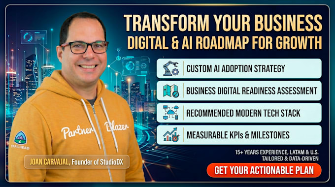 design your digital transformation and ai strategy