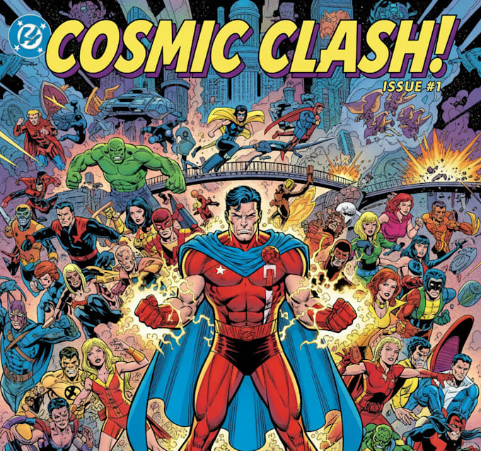 design characters and comic books