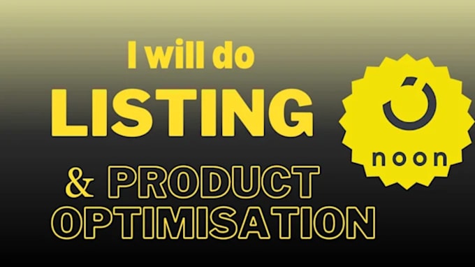 create and optimize professional product listings for your noon store