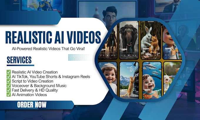 Create realistic ai tiktok, youtube shorts, and instagram reels by ...