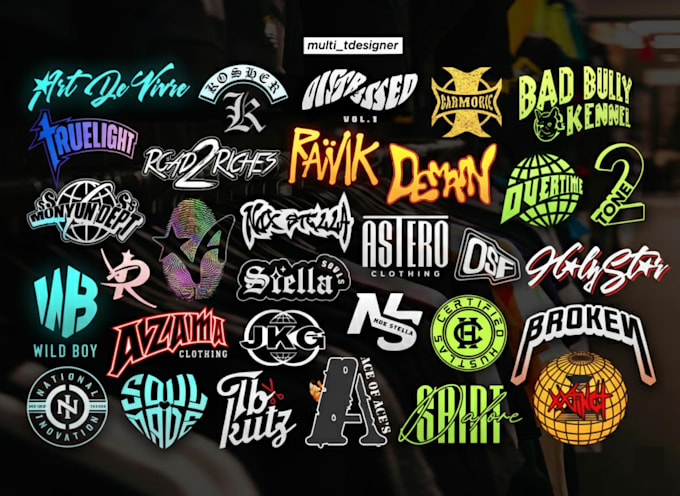 be your urban clothing brand logo design