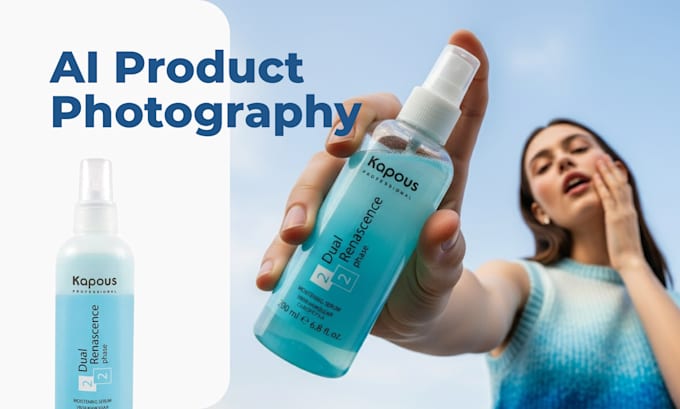 create ai product photography with ai realistic models