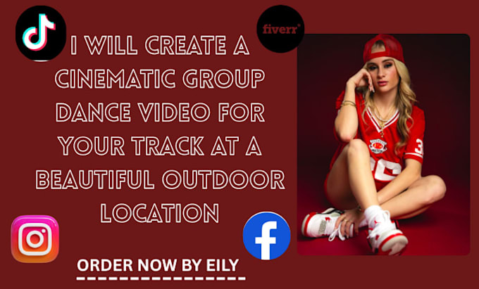 create theatrical group dance, music dance video that attract