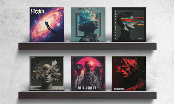 Design a custom album cover for music and singles by Emmaste3 | Fiverr