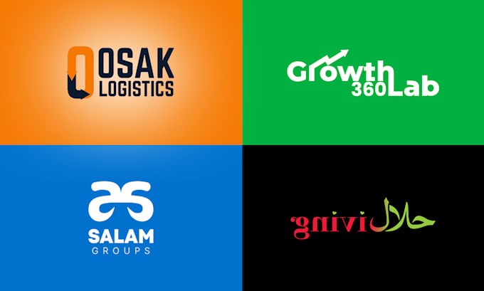 design a clean minimal text logo