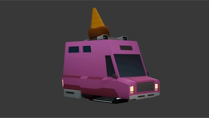 create professional lowpoly 3d models game art assets in pixel art style