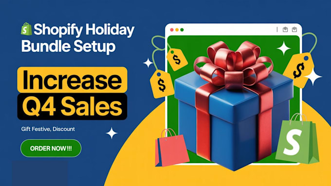 design shopify holiday store setup black friday optimisation promo banner