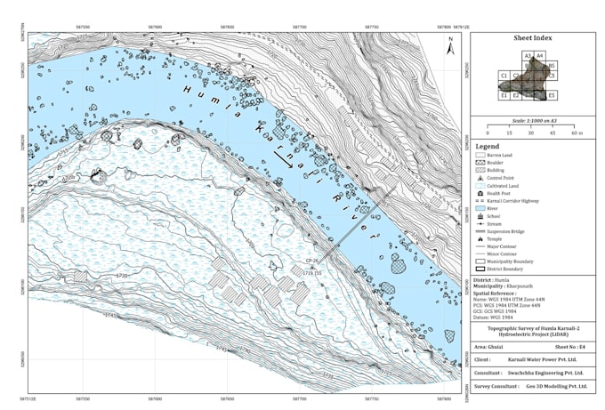 georeference or digitize maps, perform spatial and terrain analysis using gis