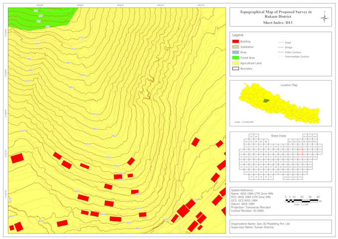 georeference or digitize maps, perform spatial and terrain analysis using gis