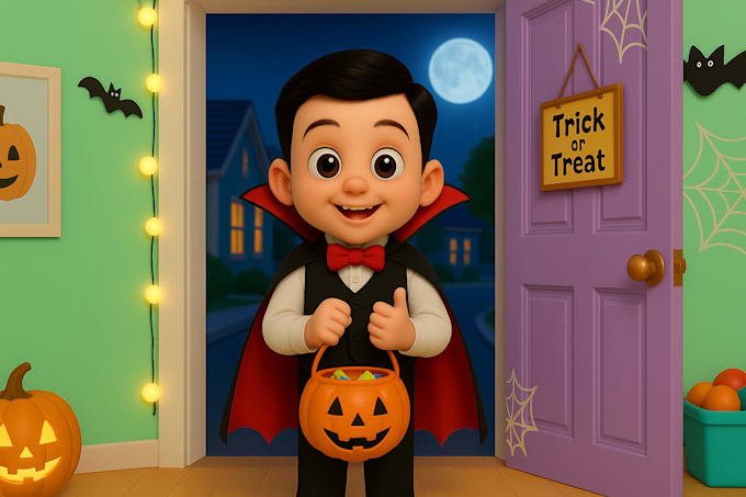 create professional ai generated 3d nursery rhymes , educational videos for kids