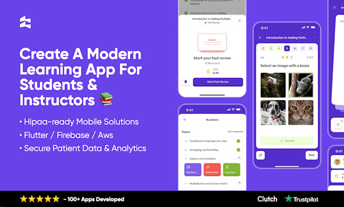 How To Create A Learning App Develop an educational or learning app by Rewisoft_llc | Fiverr
