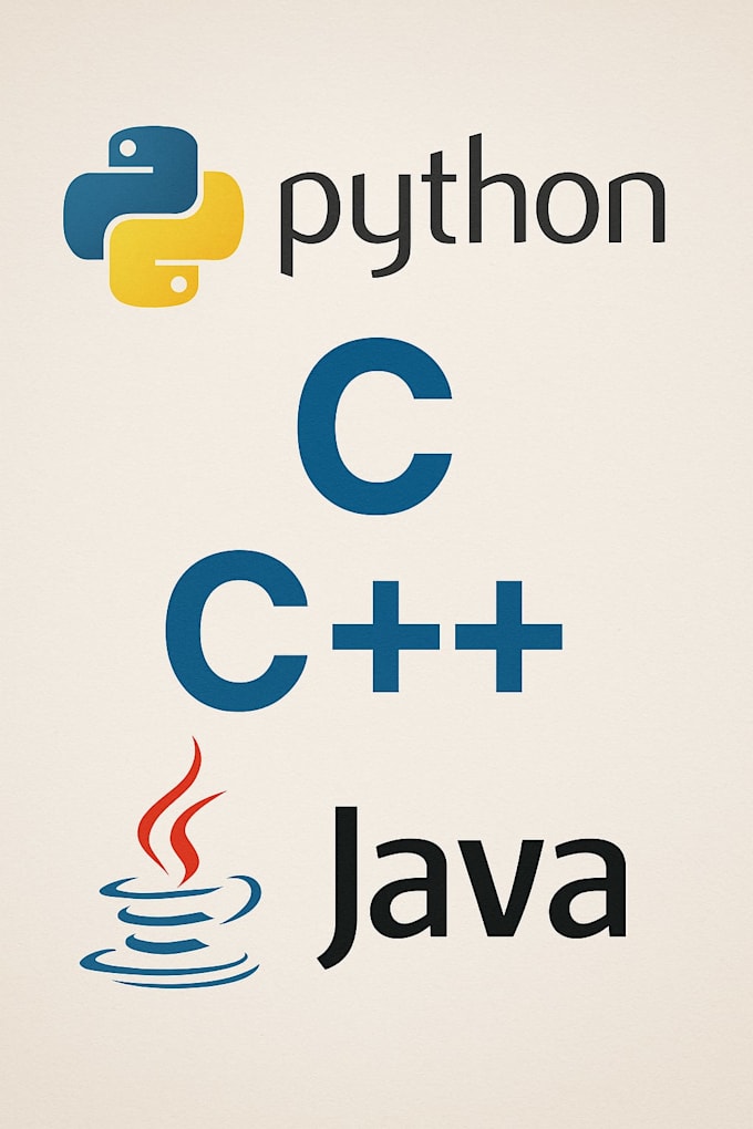 do python c cpp and java tasks and projects