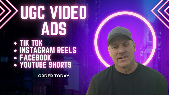 create mature male genx ugc spokesperson videos