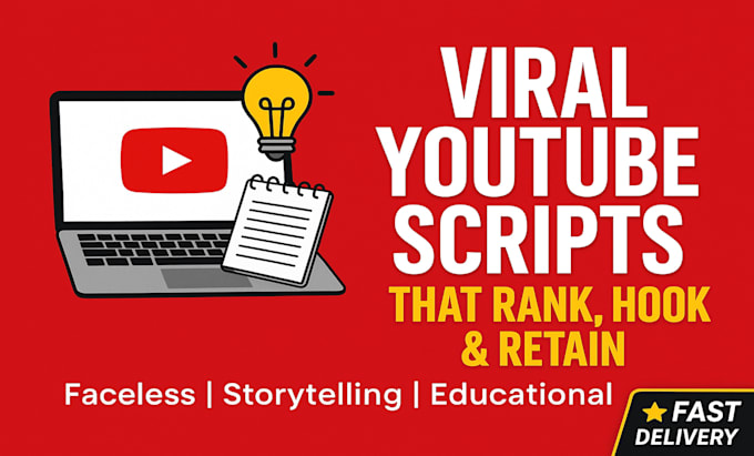 write powerful youtube scripts and viral video ideas that get views fast