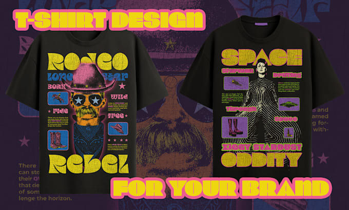 design a high impact tshirt