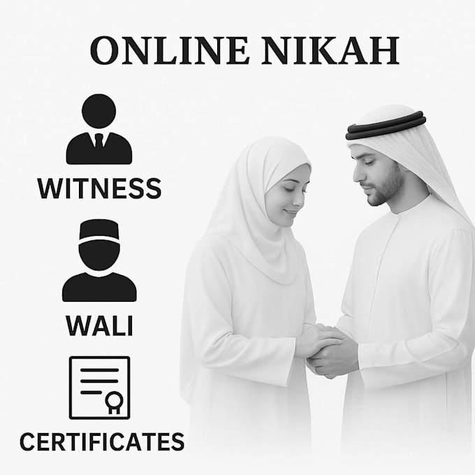 provide online nikah services for islamic marriages
