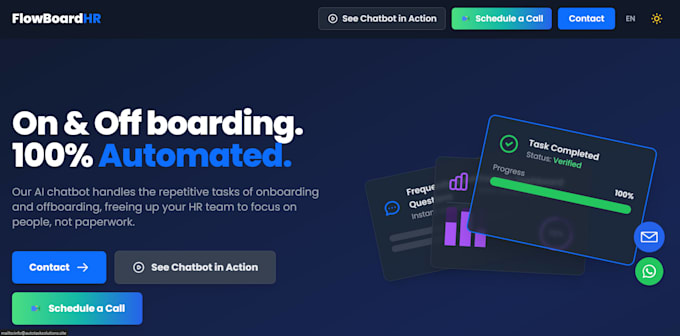 build an ai chatbot for onboarding and offboarding processes