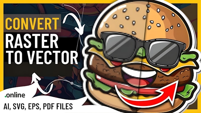 redraw your logo and deliver a clean, print ready vector file