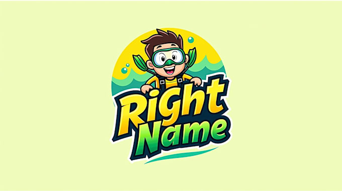 design realistic scuba diving mascot logo with express delivery