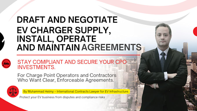 draft ev charger agreements